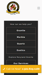 Mobile Screenshot of marylandgranite.com